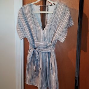 American Eagle Striped romper